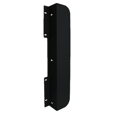 Lockey Usa Panic Shield Latch Protector for Exit Devices, Black LPB